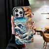 Japanese Wave Kanagawa Surfing Soft Phone Case for iPhone 15 16 17 Pro Max 17Air 16E 14 Plus 13 12 Mini Shockproof Cover Back Sh