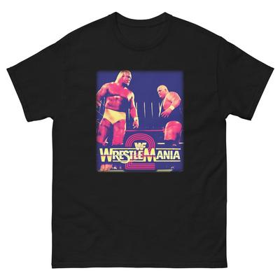 Wrestlemania 2 Poster T-Shirt, Hulk Hogan vs King Kong Bundy T-Shirt, Fan-Geschenk