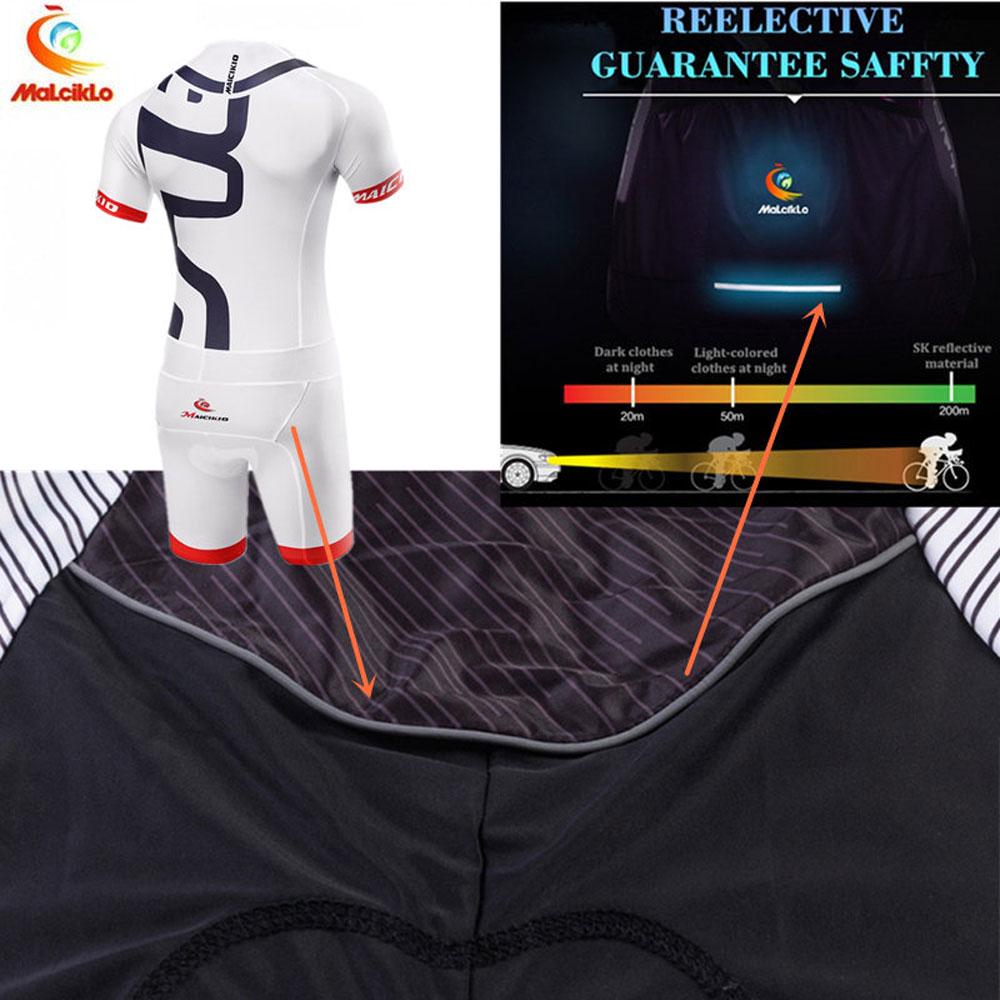 Abbigliamento Professionale per Triathlon Manica Corta Tute da Ciclismo Set Maglia da Ciclismo Uomo Tuta da Ciclismo Kit Imbottitura in Gel