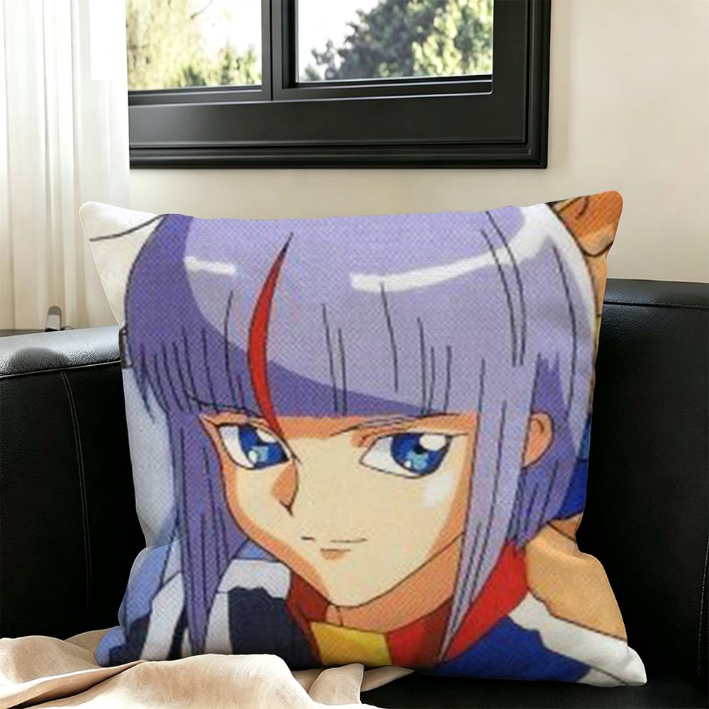 Future GPX Cyber Formula Square Double-Sided printed Pillow Case Bedroom Bedside Pillow Sofa Cushion Cover