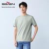 Seven Men's Modal Cooling Jacquard Round Neck T-shirt