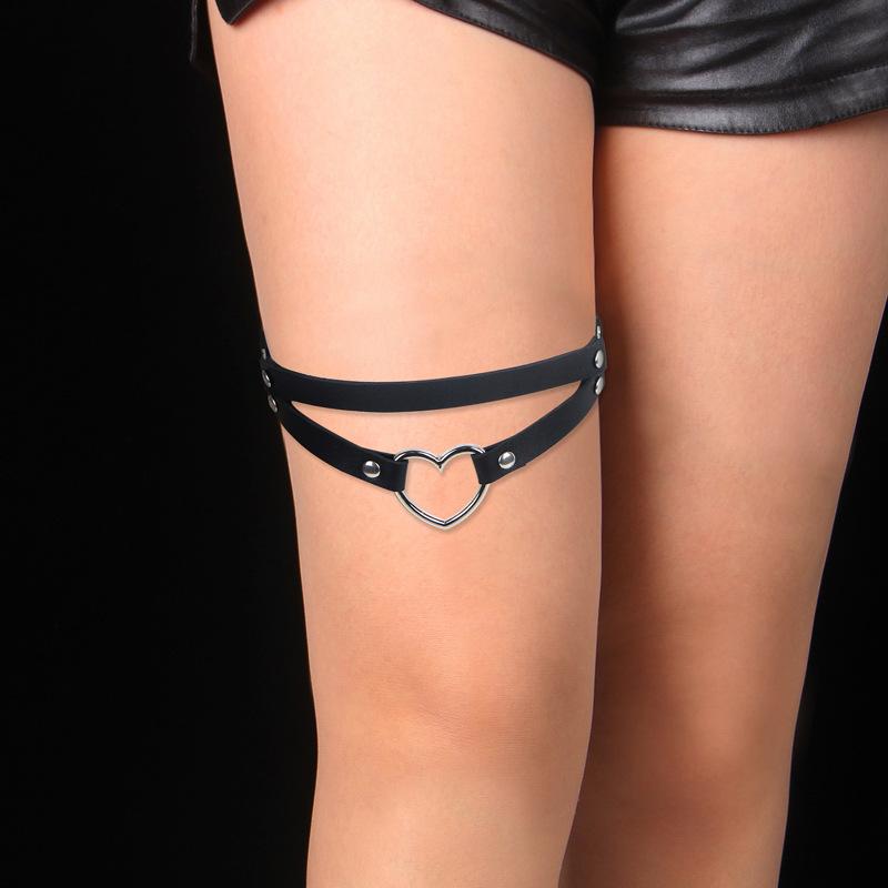 garter belt with gun holster Heart Garter Belt main image 1
