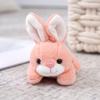 Creative Cute Plush Rabbit Keychain Stylish Unique Bag Charm Delicate Adorable Couple Gift