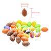 8Pcs Soft Plastic Lures Wacky Rigs Soft Worms Wacky Rigs Worms Baits Wacky Worms Fishing Lures Fishing Wacky Rigs Set