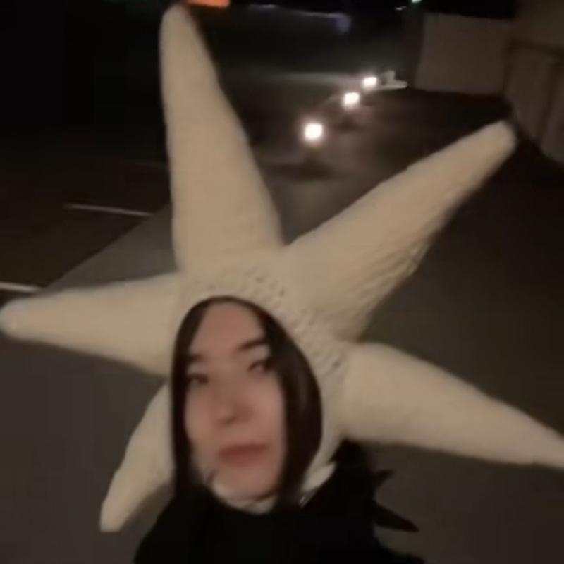 New Wizard Hat Adult Witch Knitted Hat Festival Funny Dress Personalized Wool Hat