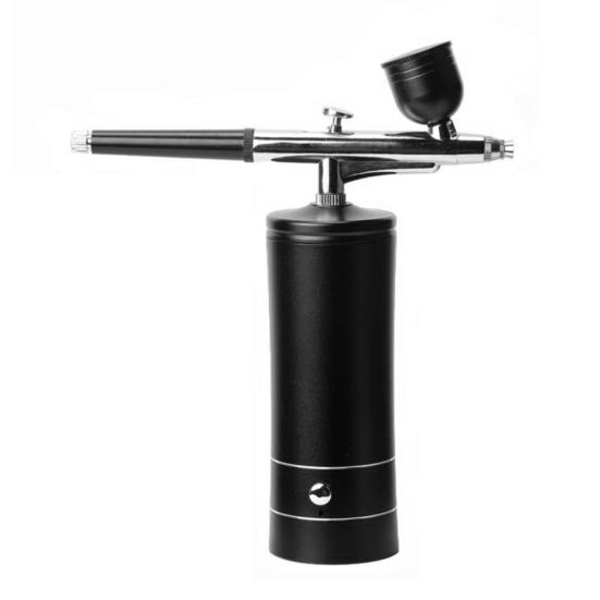 Portable Airbrush Kit High-Pressure Non-Clogging Air Brush Set Cordless Rechargeable Manicure Airbrush Tool for Painting Nail Art Makeup