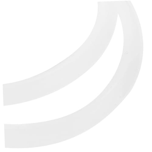 BESTonZON 2-pakning Isolerte matbokser Tetningsringer, Silikon Tetningsringer, Runde Eggkokerringer, Erstatningssilikonpakninger for Krukker, Silikagel,