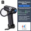 120W Handheld Air Compressor Wireless/Wired Car Air Pump Portable Tire Inflator Digital Air Compressor For Tire Inflation