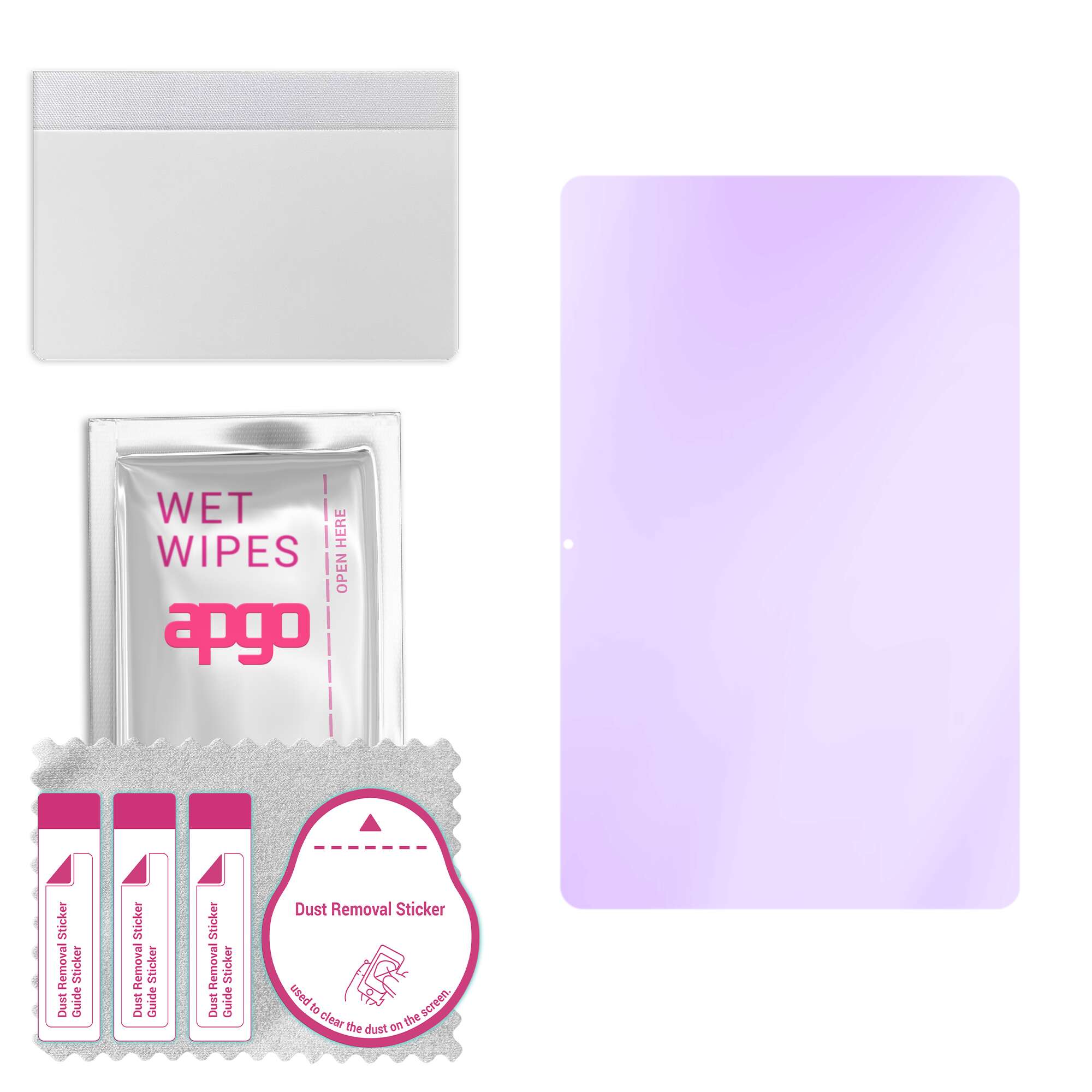 

apgo Anti-Blue 9H Hybrid protective glass compatible with Huawei MatePad SE 10.4 Kids Edition, flexible nano glass, great replacement for tempered gla