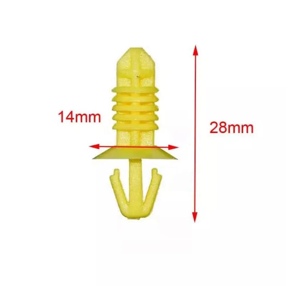 2 Set Clips Front Dash Insulator Fastener 1310861 1310862 For Ford Focus C-MAX Kuga