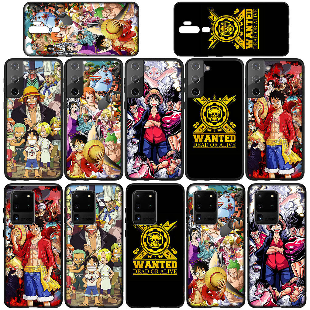 Phone Case for iPhone 17 15 16 Plus X Redmi Note 14 12 11 13 Pro Max Huawei P30 P20 Lite Y9 OPPO A60 A40 A80 A18 A16 A54 Poster One Piece Luffy Cover