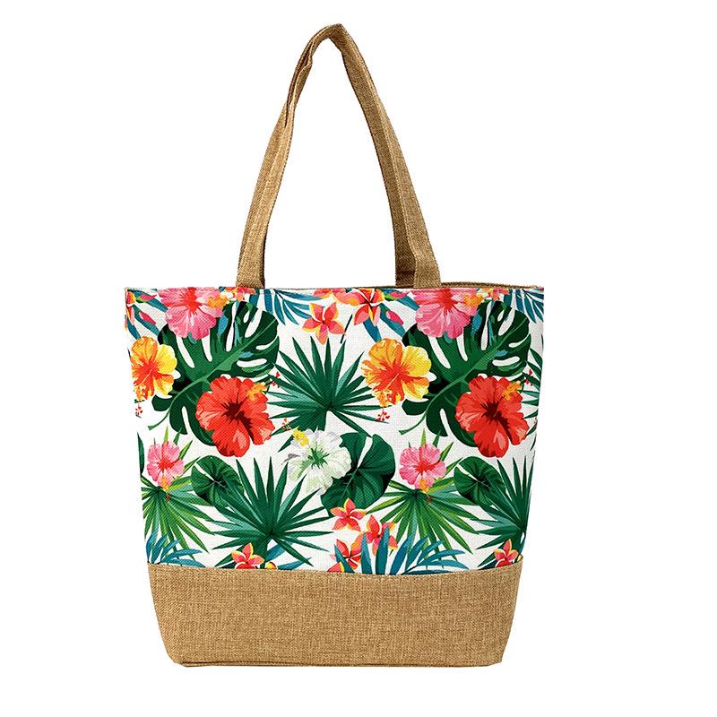 Women's Southeast Asian Literary Canvas Shoulder Bag