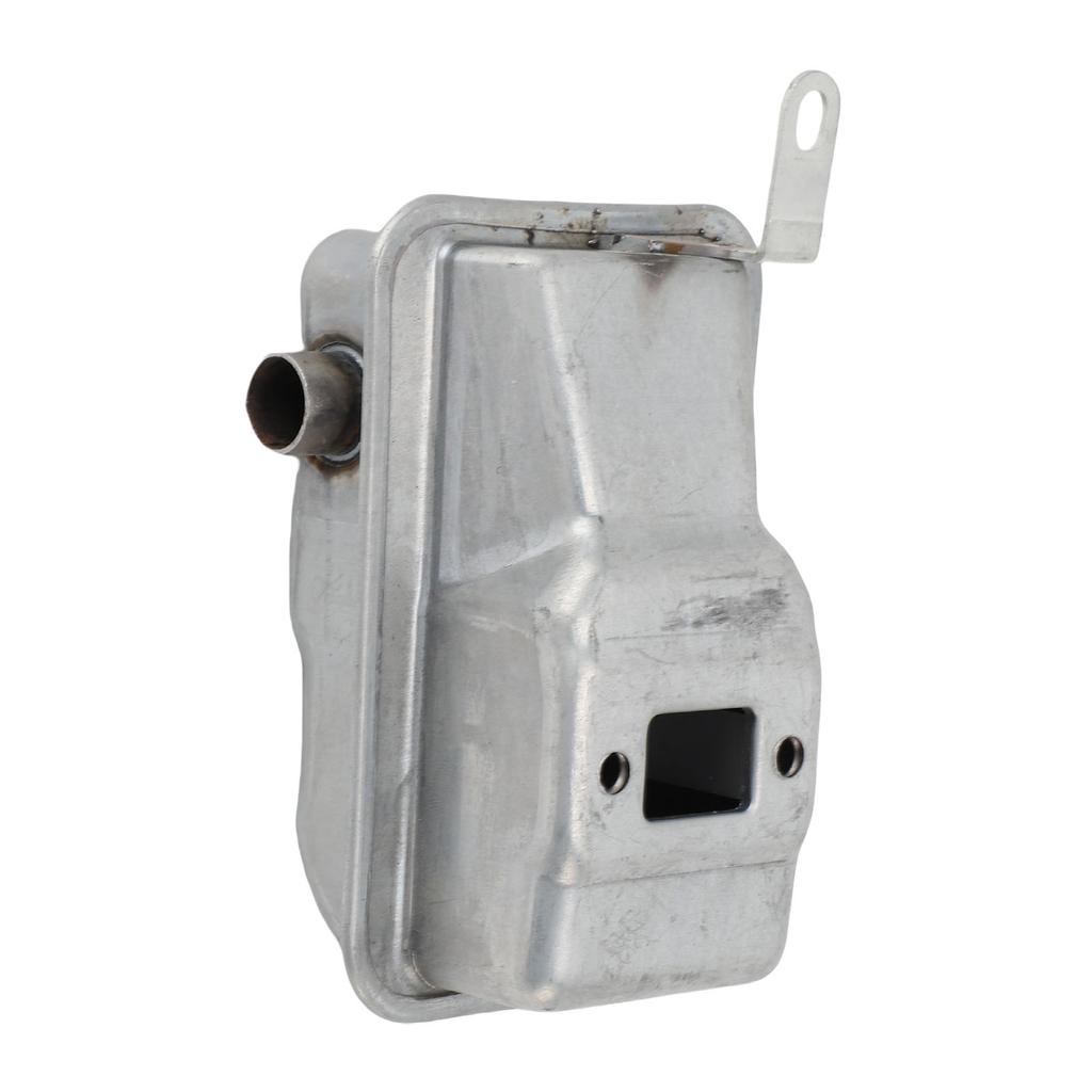 Trimmer Muffler Steel Exhaust Muffler with Shield Deflector for 143rII for G35L G45 Trimmer
