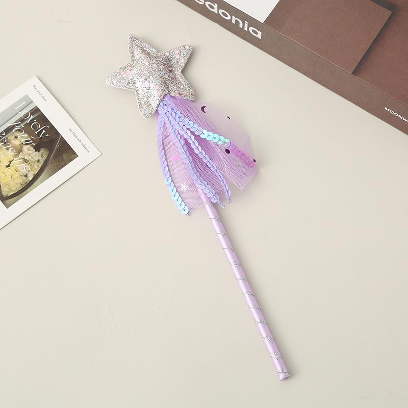 Sequin Star Fairy Wand - Festival & Children's Performance Decoration
