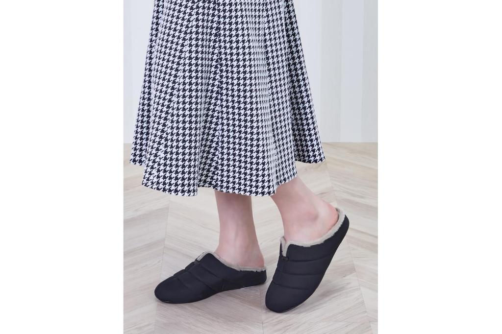 Pansy 9322 Lightweight Boa Indoor Size S Women's Shoes, Antibacterial, Wine,