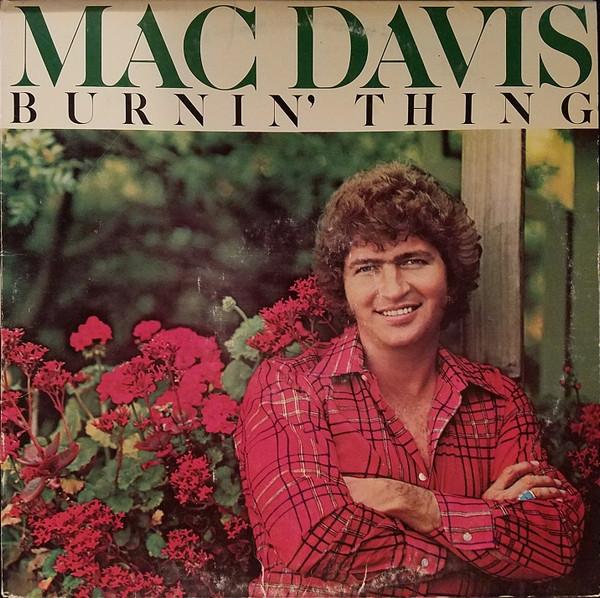 

LP Record MAC DAVIS - Burnin Thing PC33551 Columbia 1975 US Pop Used