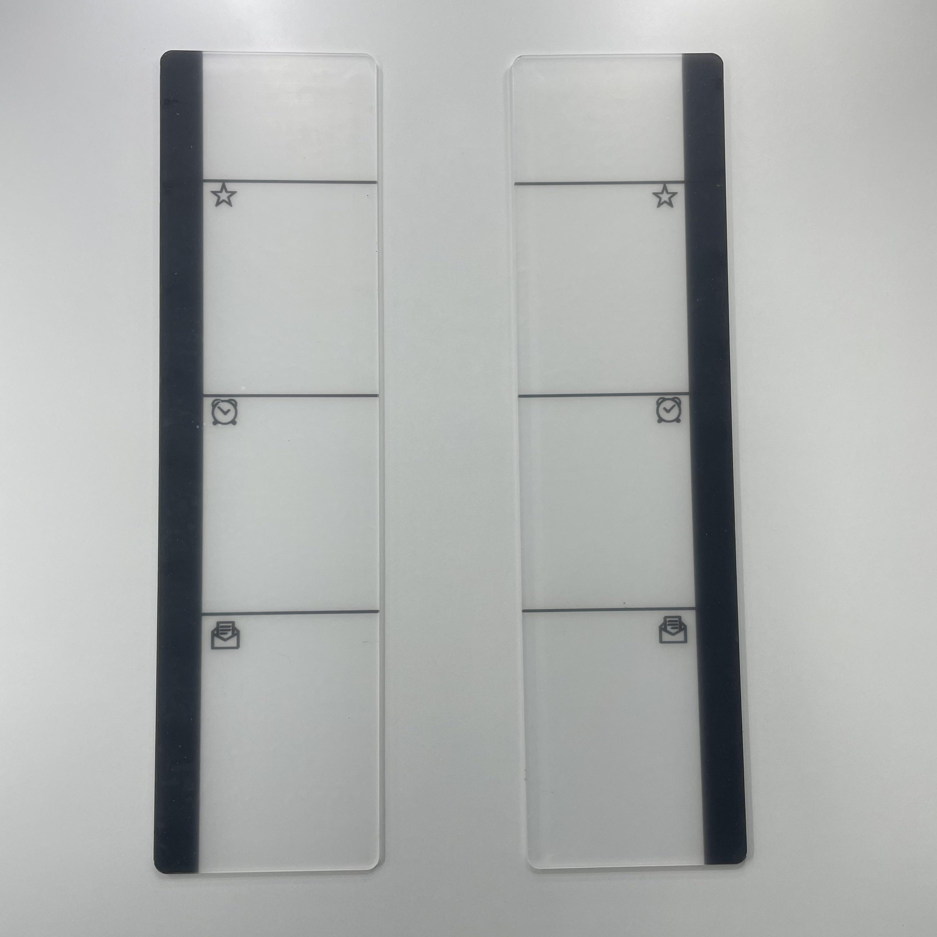 

2 шт. Доска для заметок на монитор компьютера: Идеальные офисные аксессуары для женщин и мужчин - Декор для домашнего офиса и Держатель для сообщений на столе 2pcs