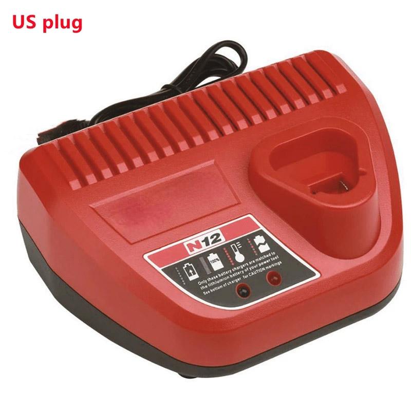 Battery Charger For Milwaukee 12 V 14.4V 18V 48-11-1852 48-11-1820 48-11-1840 48-59-1813 M&18 M&14 M&12 Lithium Battery