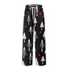 Men's Knitted Fashion Print Pocket Casual Pants Pajama Pants