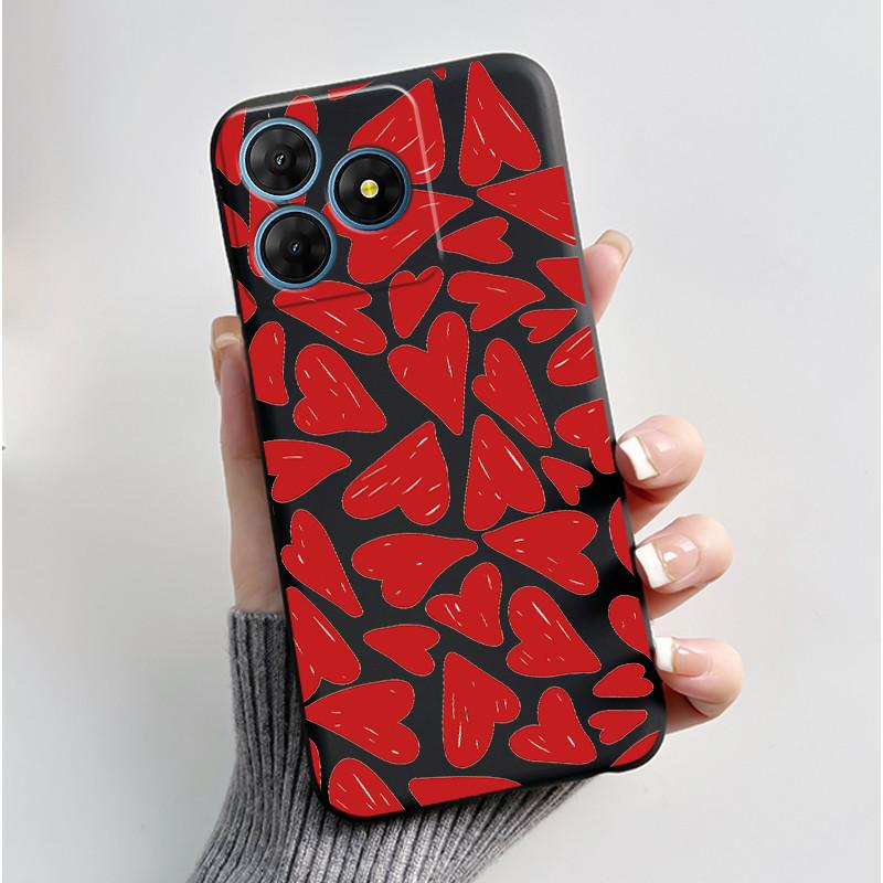 Für Blackview Oscal Flat 2 2C 1C Handyhülle Luxuriös Niedlich Cool Weiches TPU Silikon Rückabdeckung für Oscal Flat2 Flat2C Flat1C Hüllen