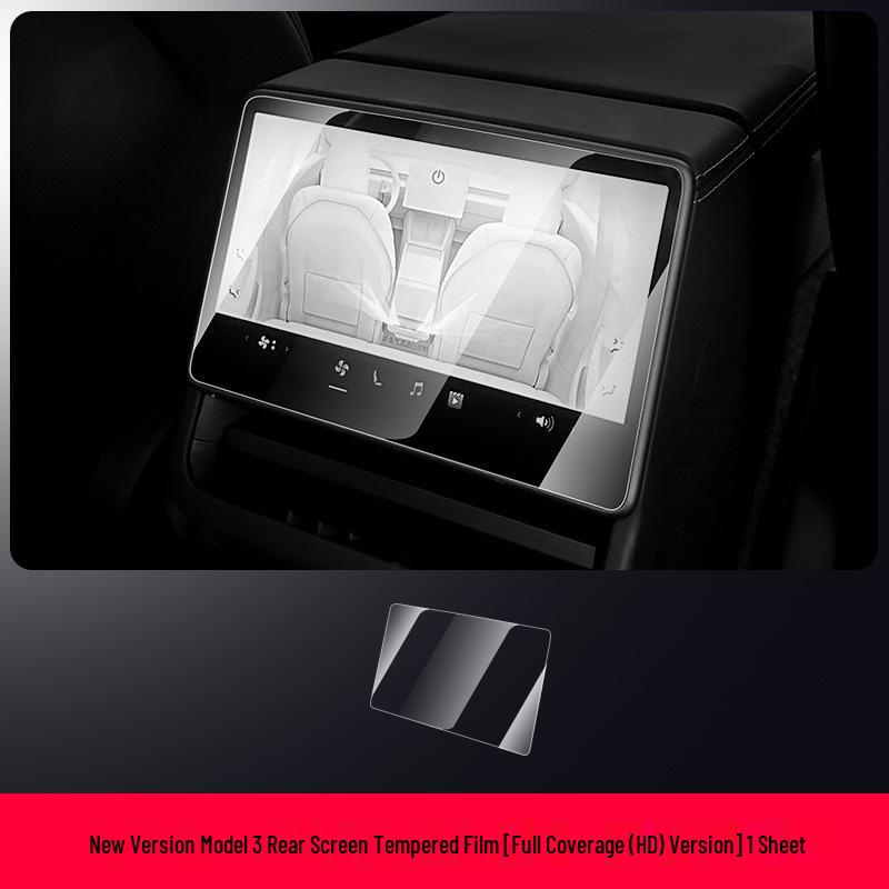 6-Seat Tesla Model 3/Y/YL Center Screen Protector - Tempered Glass Refresh Version
