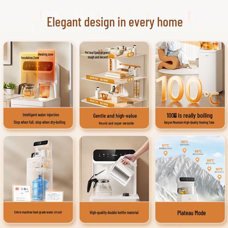 Midea YCR-2366 Smart Tea Bar Water Dispenser CN plug (adapter included)