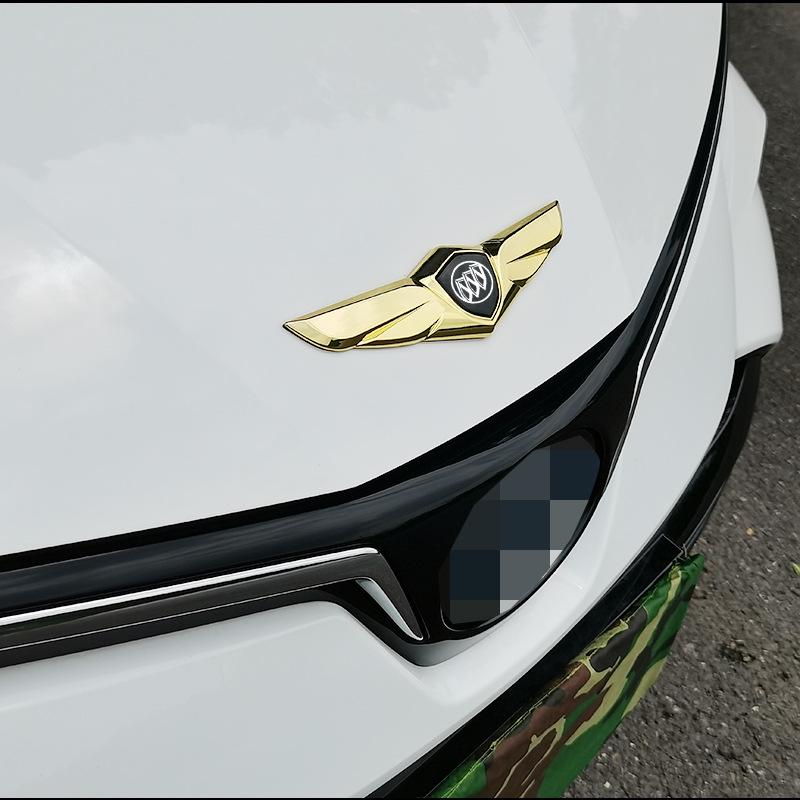 Buick Car Logo Sticker: Excelle, Regal, Verano, Encore GT Black Head Decoration