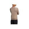 Adidas Logo Crew Solid Pattern Print Round Neck Long Sleeve Sweatshirt Men Tops Pink Brown HN8970
