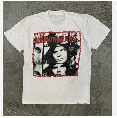 Nieuw The Lemonheads Band Tour Jaren 90 Cadeau Voor Fans Unisex T-shirt