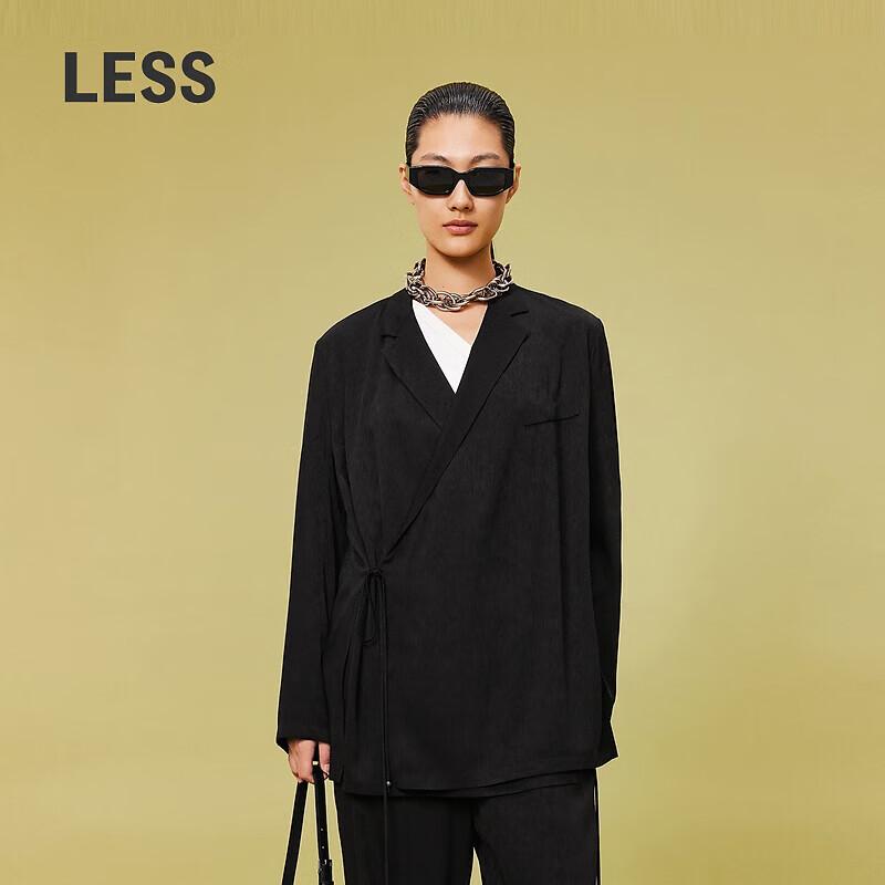 LESS 2024 Summer Tie-Waist Casual Blazer S