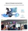 42CM 3D Holographic LED Fan Projector: Wall-Mounted Rotating Display for Aerial Advertising