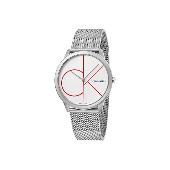 Calvin Klein Ck Minimal Series Quartz Watch Men watches Silver K3M51152 Silver