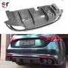 Quad Exhaust Carbon Fiber Rear Diffuser for Alfa Romeo Giulia