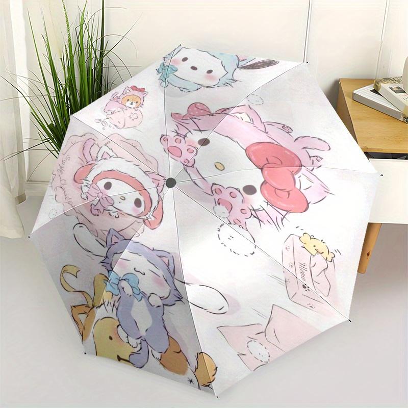 

Sanrio Cat Clothing Automatic Opening and Closing Umbrella - Suitable for Various Occasions, Outdoor Activities, Lightweight and Durable Automatic Fol
