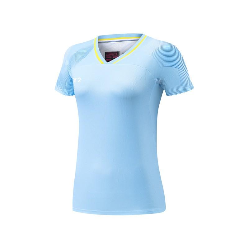 Kids Adults Quick Dry Sports Shirts Badminton Tennis Training Team