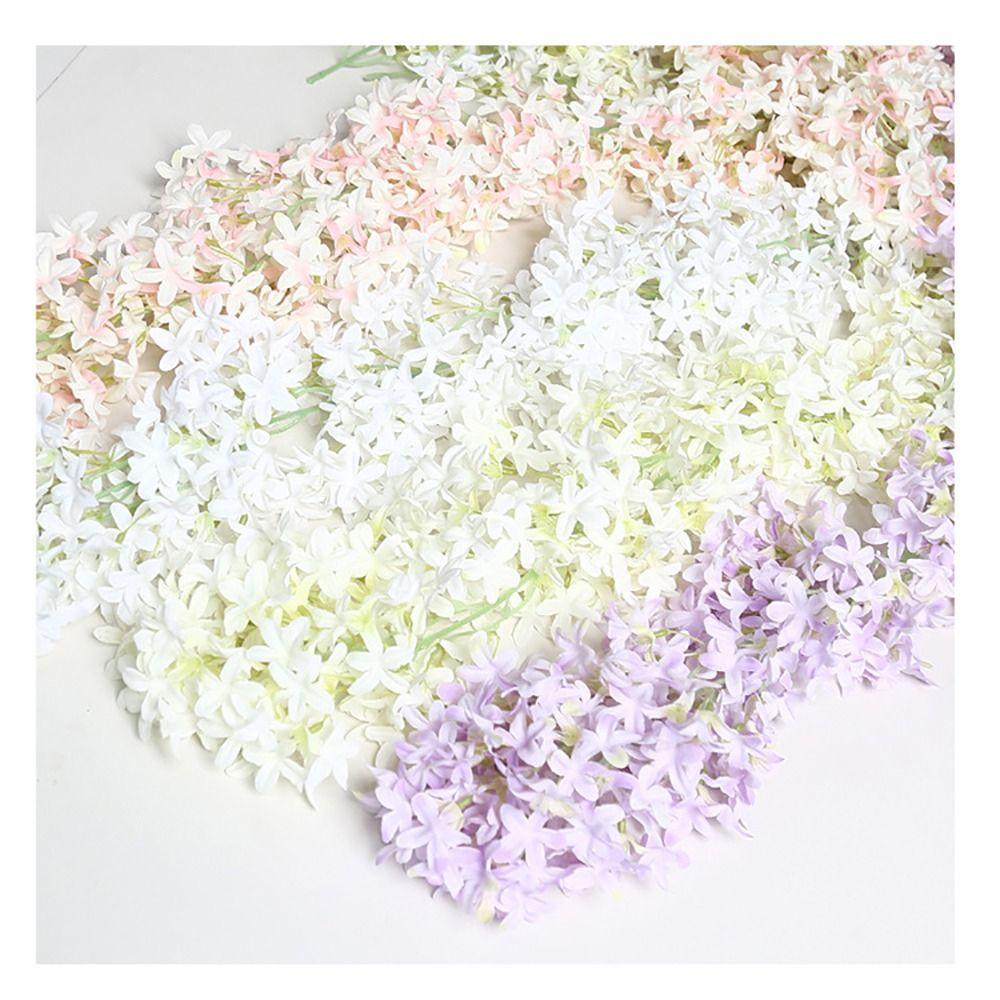 Multicolor Lilac Artificial Flower Flower Wreath DIY Faux Flower Photo Props Ornament Artificial Wisteria Flower Festival