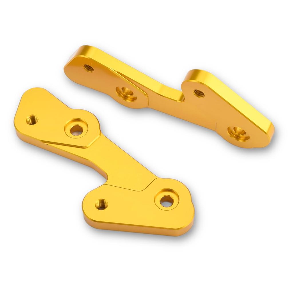 LEDISHUN Back Step Adjuster, 1.2 inches (30 mm), Up, 1.0 inches (25 mm), Back