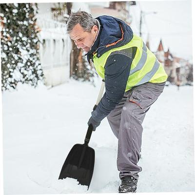 Detachable Snow Shovel for Vehicles,Thickened and Enlarged,Plastic Material Portable Outdoor Camping Emergency Snow Shovel