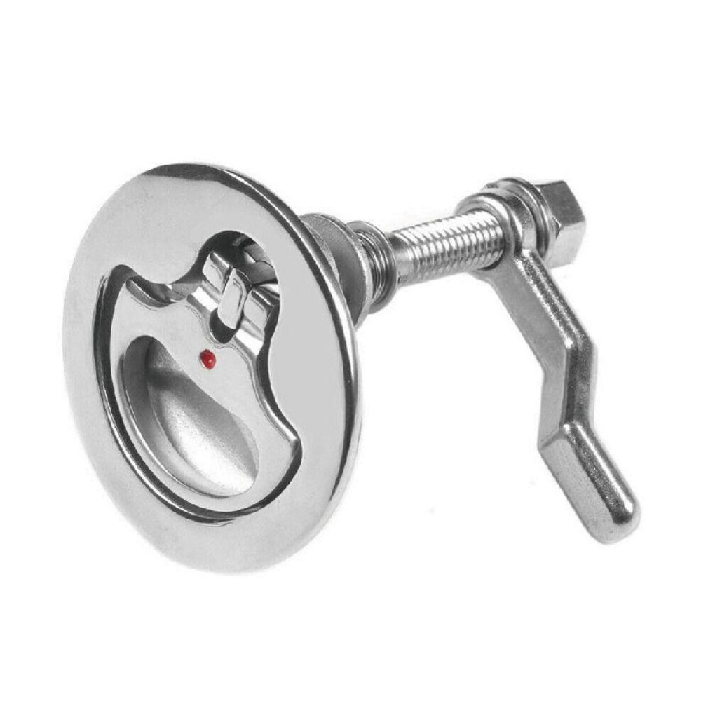 316 Stainless Steel Hatch Lock Heavy Duty Ring Hardware Marine Hardware Lift Handle  Boat Deck