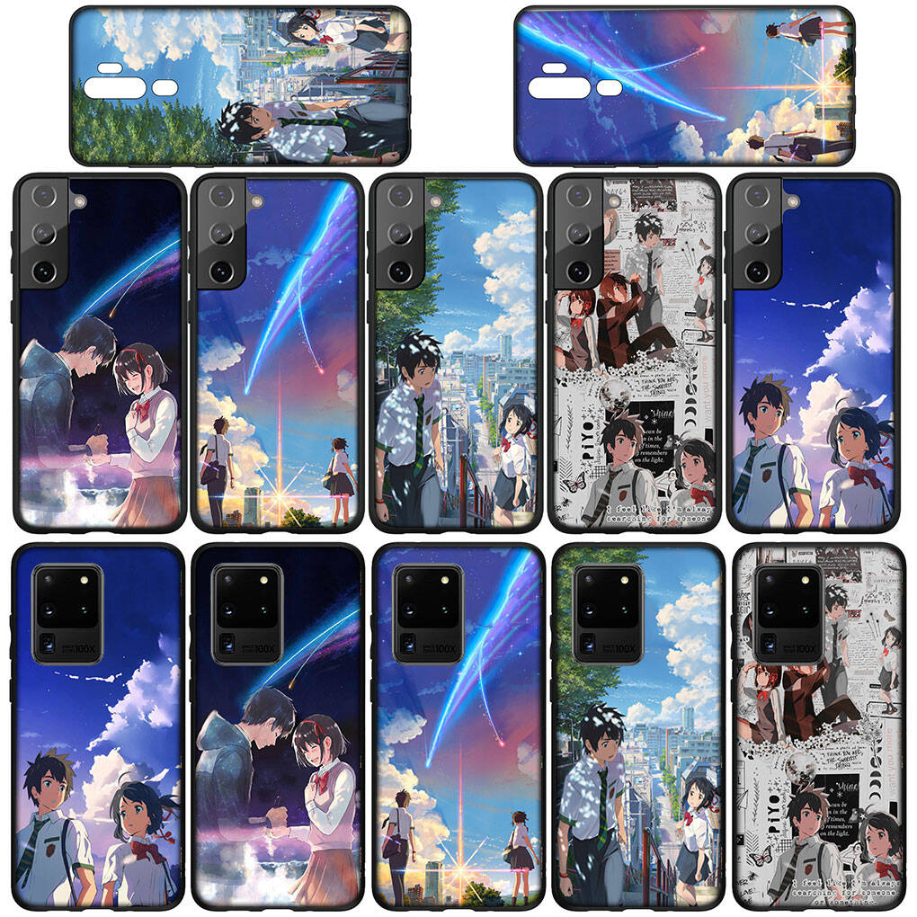 Cover for iPhone 17 16 15 Xiaomi Poco Redmi Note 14 13 12 11 Pro Max X 9 16e Samsung Galaxy S25 S24 S23 A4 14C OPPO Huawei Your Name Phone Case