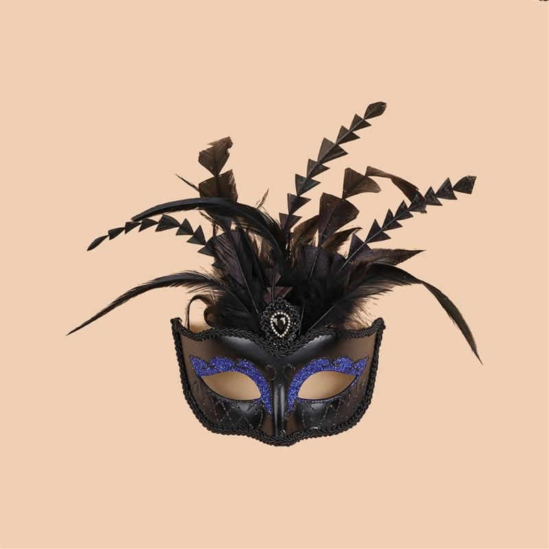 Masquerades Mask Venetians Halloween Costume Mask Mardi Gras Mask Cosplay Party Costume Props Dance Wedding Party Mask