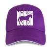 YOUR LOGO Personalized Customized Retro Style With Horses Inscriptions Printed Baseball Cap Men Women Cotton Truck Driver Caps