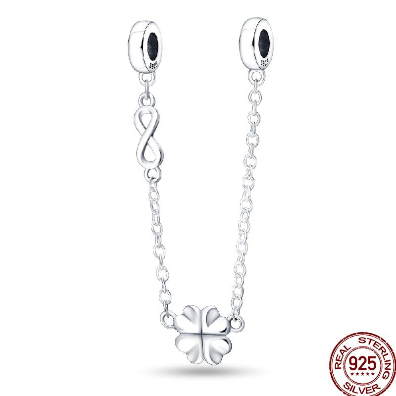 Copper Shiny Zircon Chain Series Beaded Beads Suitable For Pan Original Bracelet Diy Jewelry Gift