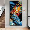 Graffiti Cool Girl Wall Art Poster Sexy Woman Abstract Trendy Mural Modern Home Decor Canvas Painting Pictures Print Decorations