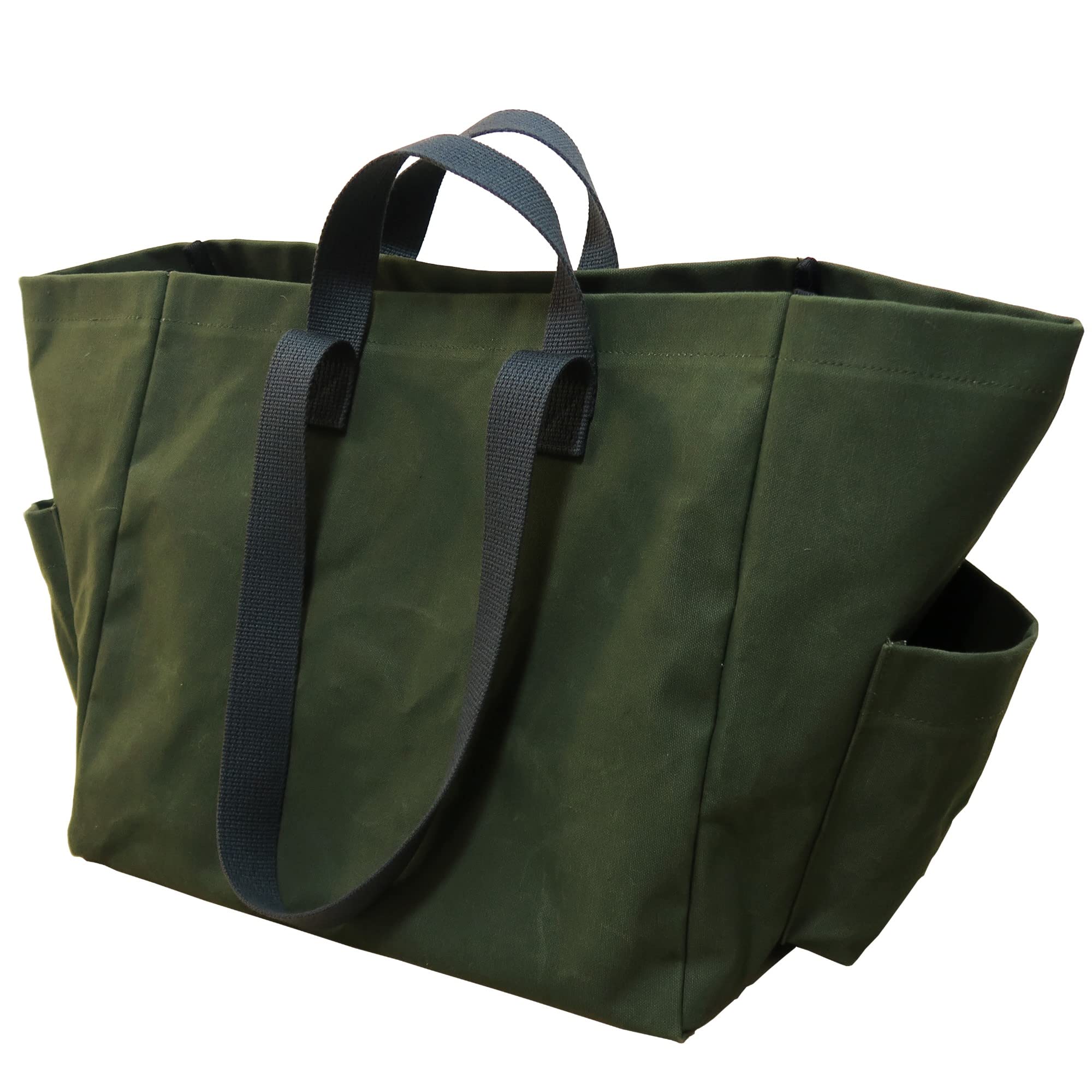 

HOBI Survive Tote Bag, 25L (35x25x30cm), Made in Japan with Premium Canvas (Shuttle Loom), Strongly Waterproof Paraffin-Coated [Rugged and Tough]