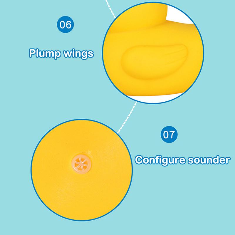 Baby Bath Toys Cute Duck Baby Gift Bathroom Rubber Large Yellow Duck Bathing Toy