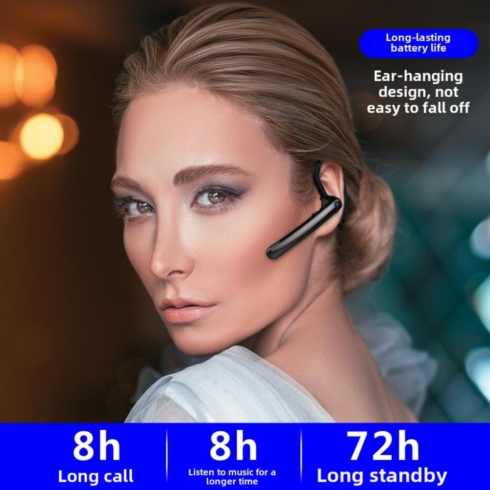 New Business Single-ear ENC Noise-cancelling Ultra Long Standby Bluetooth Headset