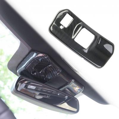 Innerer Rückspiegelhalter Panel Verkleidung Abdeckung Für Ford F150 + Kohlefaser