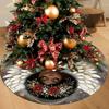 Carpet Indoor And Outdoor Floor Decoration Christmas Atmosphere Tree Skirt