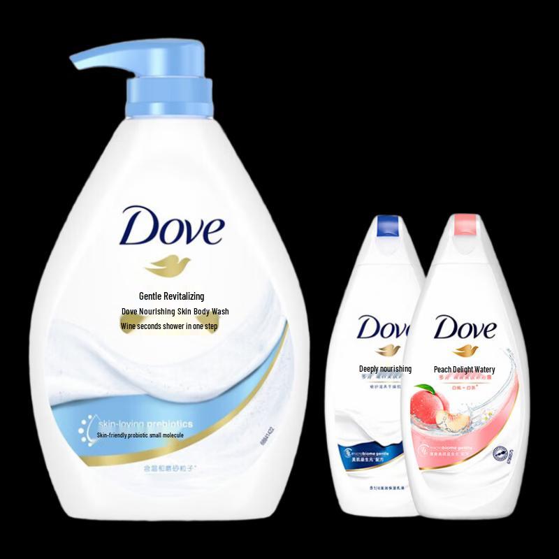 Dove Gentle Nourishing Shower Milk & Gel Set